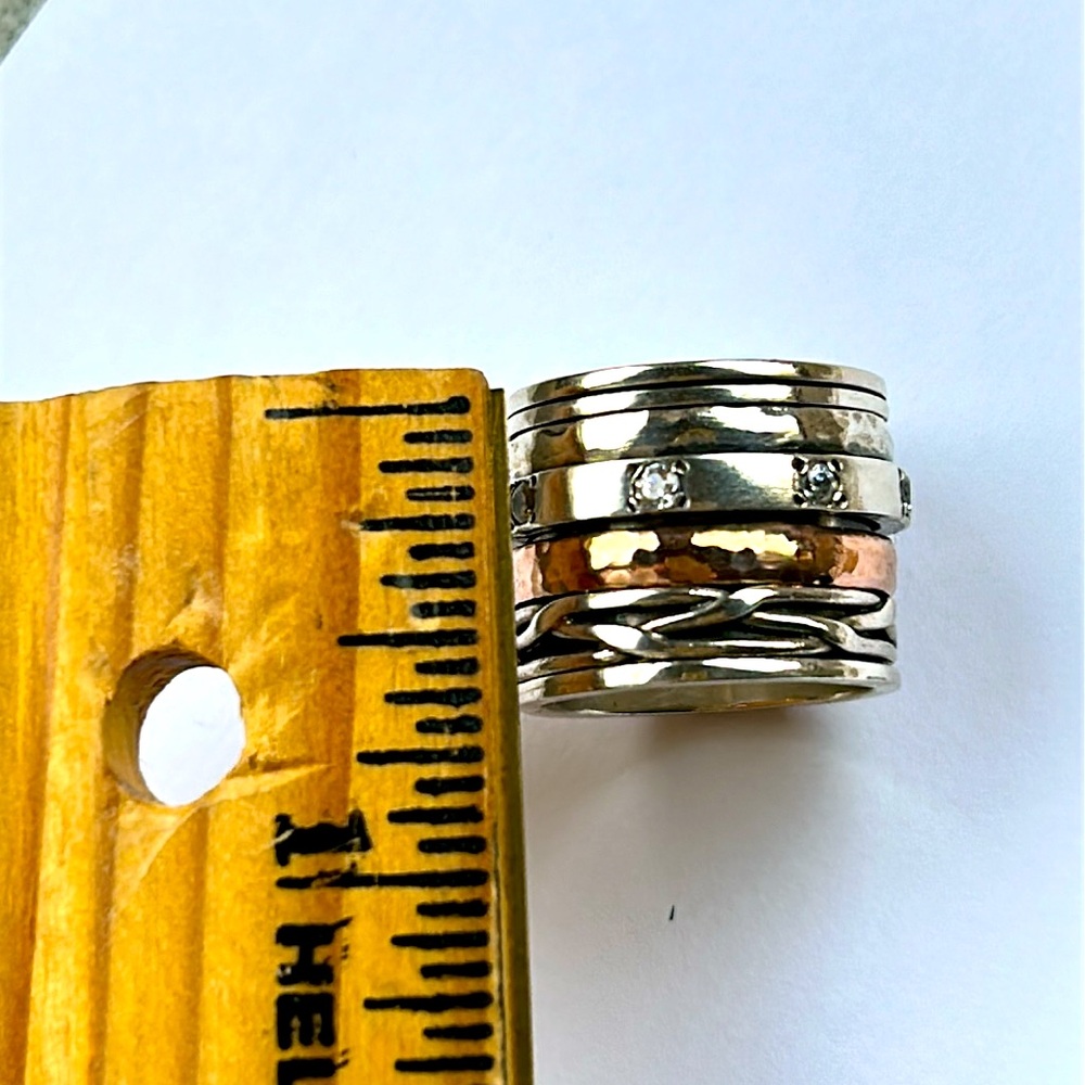 Spinner Ring Artisan Made - image 4